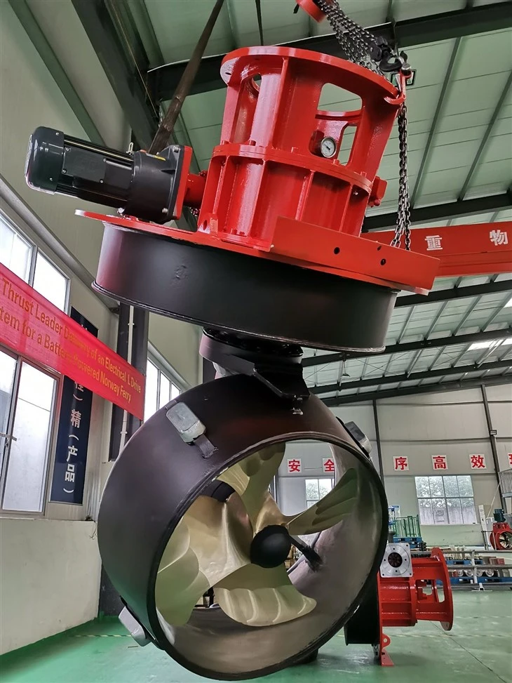 BV Approved L-Drived Marine Propulsion Well Mounted Azimuth Thruster manufacturers